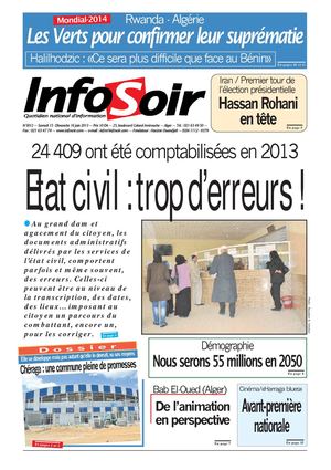 Info Soir 16-06-2013