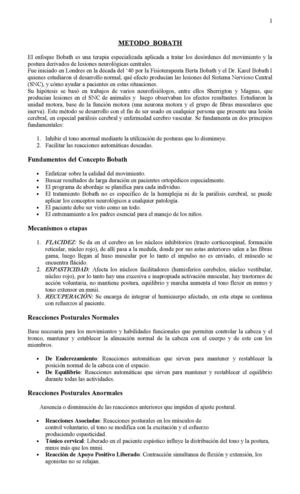 metodo bobath