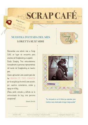 SCRAP CAFÉ: Entrevista a Loretta Ruiz "El club de las hadas"