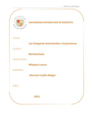 La conjuncion-marcela trujillo