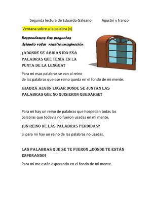 Ventana sobre la Palabra