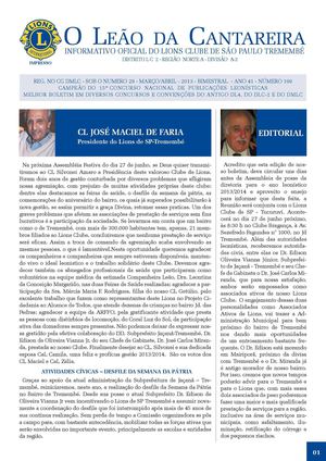 O LEÃO DA CANTAREIRA Nº 199