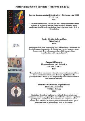 Boletín Bibliográfico Junio 6