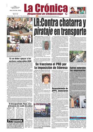 La Crónica 17 de junio 2013