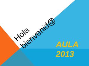 aula 2013