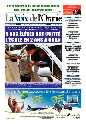 La voix de l'Oranie 18-06-2013