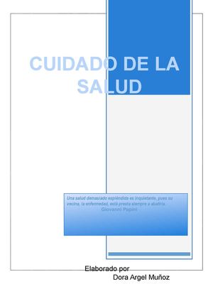 cuidados de la salud