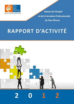RAPPORT D'ACTIVITÉ 2012 MDEFP AURAY