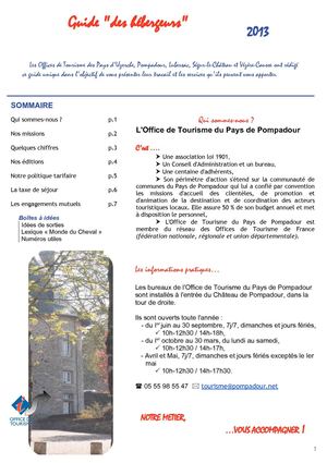 Guide de l'hébergeur 2013