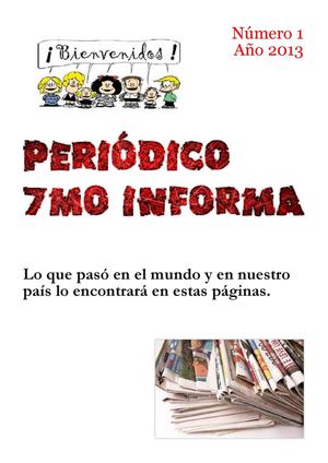 Periódico de 7mo - Número 1