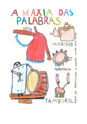 A MAXIA DAS PALABRAS. REVISTA ESCOLAR DO CEIP DE PRÁCTICAS DE A CORUÑA.