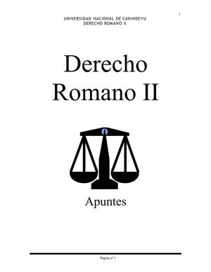 DERECHO ROMANO II 
