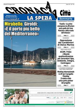 Cronaca4 Giovedì 20 Giugno 2013