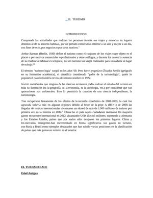 turismo