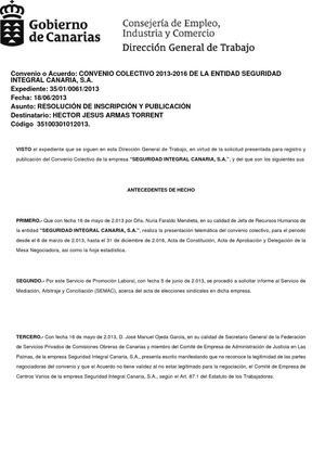 Resolución Convenio S I C
