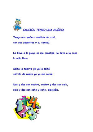 canción tengo una muñeca