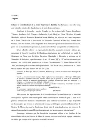 513-2012 admisión con suspension derecho al agua comunidad Rosario de Mora