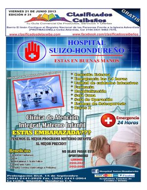 Clasificados Ceibeños ( Edición #31 )