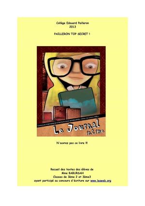 LE COLLEGE PAILLERON TOP SECRET