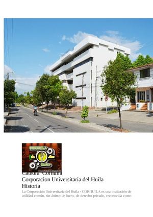 UNIVERSIDAD CORHUILA