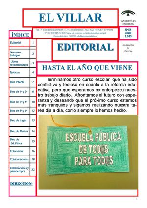 Periódico número 54