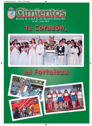 Revista del colegio Cristo Rey