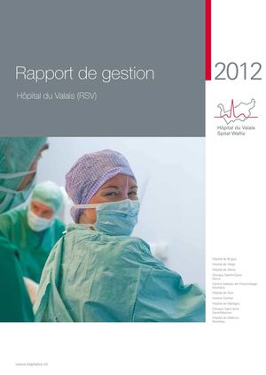 Hôpital du Valais - Rapport de gestion 2012