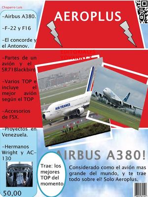 AEROPLUS Nº1 - Editoriales Yovanny`s