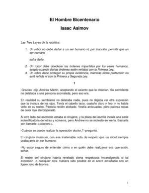 Isaac Asimov - El hombre bicentenario