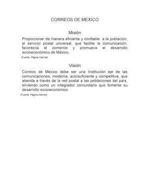 Misión-Visión Sepomex