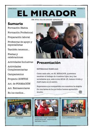 ANUARIO CEE Ntra Sra Lourdes 2012-2013