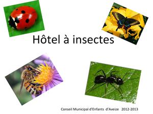 Hôtel à Insectes