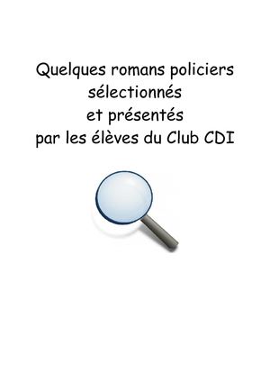 Club CDI : sélection de romans policiers