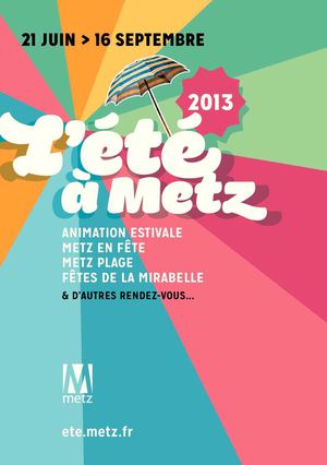 l'été à Metz