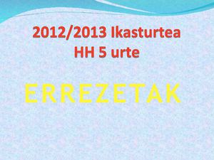 ERREZETAK