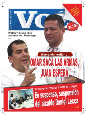 Revista VOZ-Callao  junio 2013
