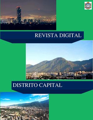 Revista Digital Distrito Capital  
