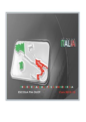 PROJECTE ITÀLIA 3rA