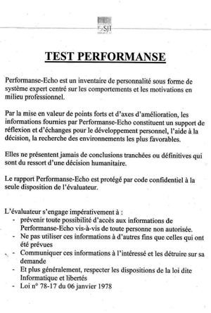 TEST Performanse