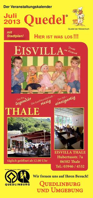 Quedel Veranstaltungskalender / Juli 2013