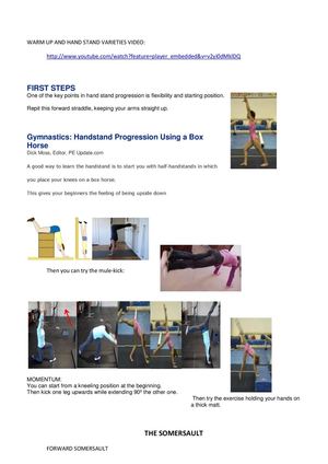 GYMNASTICS AND ACROGYM