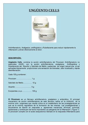 UNGÜENTO CELLS