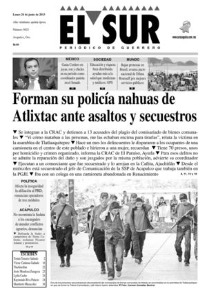 El Sur 24 de Junio de 2013