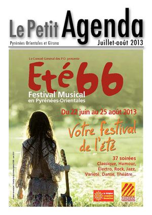 #62 Petit Agenda juillet-août 2013 Pyrénées Orientales