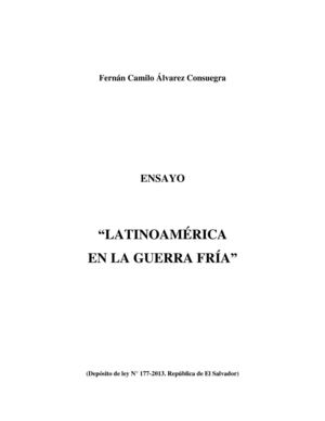 LATINOAMÉRICA EN LA GUERRA de Fernán Camilo Álvarez Consuegra