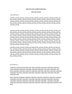 digitacion