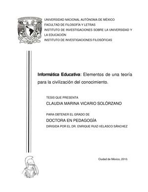 Tesis de la Dra. Vicario