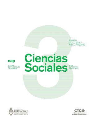 Tercer Año. Ciencias Sociales