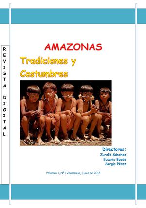 Amazonas. Tradiciones y Costumbres