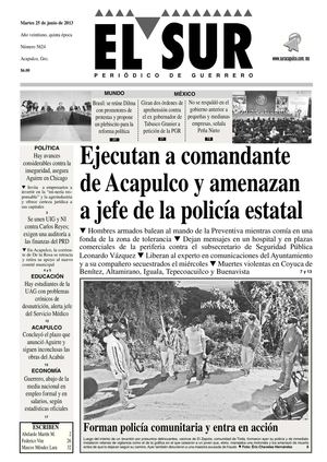 El Sur 25 de Junio de 2013